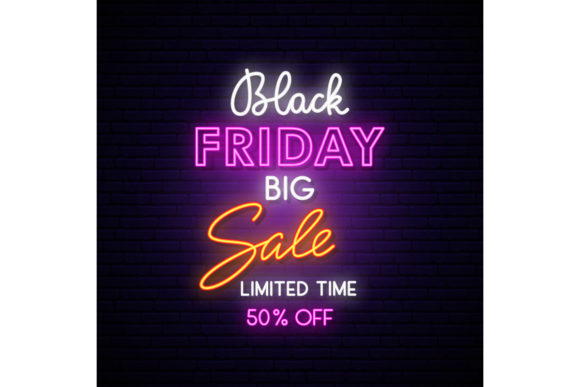 Download Black Friday Neon Sign - Black Collection