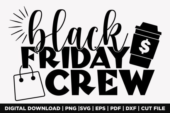 Download Black Friday Crew T-shirt - Black Collection