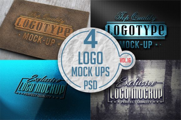 Download Logo Mock-up Pack 16 - Logo mock Collection