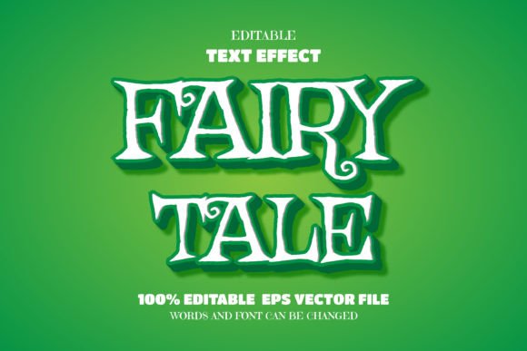 Download Fairy Tale Text, Editable Font Effect - Font Collection