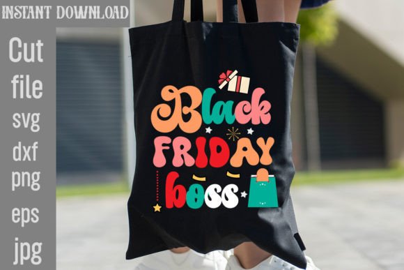 Download Black Friday Boss Retro Sublimation - Black Collection