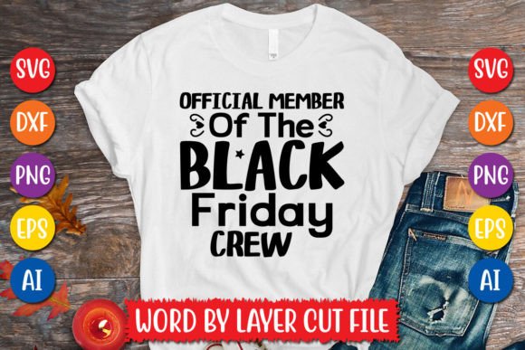 Download Official Member of the Black Friday Crew - Black Collection