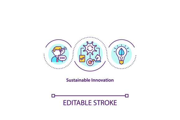 Download Sustainable Innovation Concept Icon - Premium Bundle