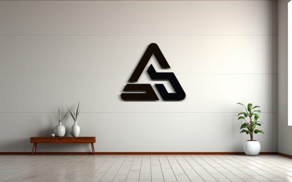 Download Wall Logo Mockup Psd Realistic Logo Mock - Logo mockup Collection