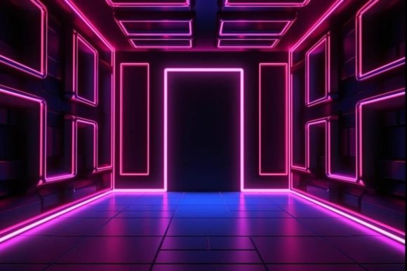 Download Vibrant Colors Graphic Neon Graphics - Graphic neon Collection