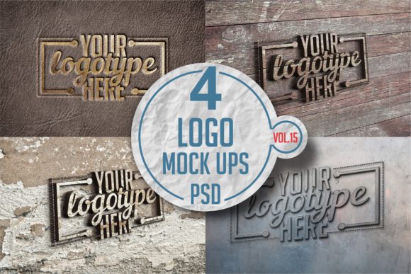 Download Logo Mock-up Pack 15 - Logo mock Collection