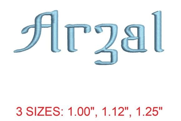 Download Arzal Embroidery Font - Font Collection